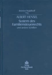 Cover von System des Familiensteuerrechts und andere Schriften