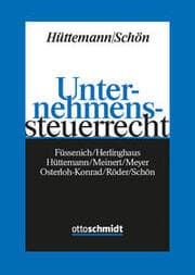 Cover von Unternehmenssteuerrecht