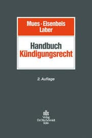 Cover von Handbuch Kündigungsrecht