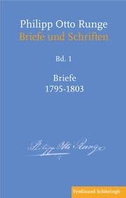 Cover von Philipp Otto Runge 1 - Briefe 1795-1803