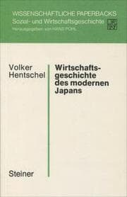Cover von Wirtschaftsgeschichte des modernen Japans 2