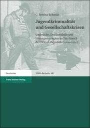 Cover von Jugendkriminalität und Gesellschaftskrisen