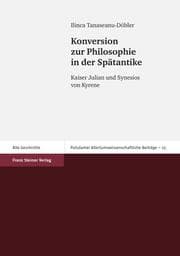 Cover von Konversion zur Philosophie in der Spätantike