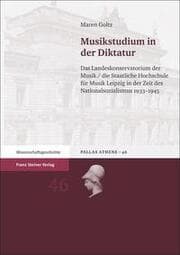 Cover von Musikstudium in der Diktatur