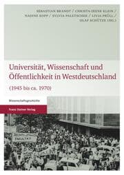 Cover von Universität, Wissenschaft und Öffentlichkeit in Westdeutschland