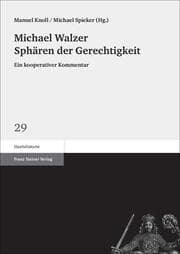 Cover von Michael Walzer: Sphären der Gerechtigkeit