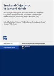 Cover von Truth and Objectivity in Law and Morals