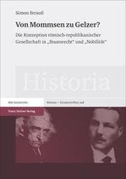 Cover von Von Mommsen zu Gelzer?