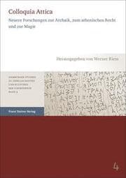 Cover von Colloquia Attica