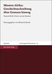 Cover von Mission Afrika: Geschichtsschreibung über Grenzen hinweg