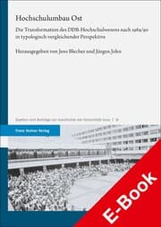 Cover von Hochschulumbau Ost