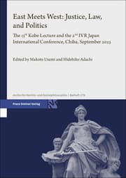 Cover von East Meets West: Justice, Law, and Politics