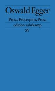 Cover von Prosa, Proserpina, Prosa