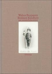 Cover von Berliner Kindheit um neunzehnhundert