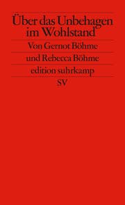 Cover von Über das Unbehagen im Wohlstand