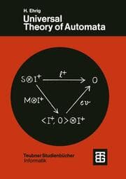 Cover von Universal Theory of Automata