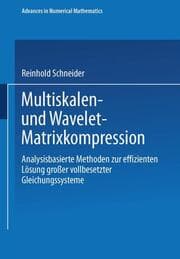 Cover von Multiskalen- und Wavelet-Matrixkompression