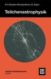 Cover von Teilchenastrophysik
