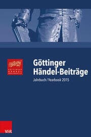 Cover von Göttinger Händel-Beiträge 16