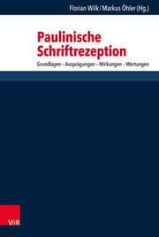 Cover von Paulinische Schriftrezeption