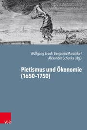 Cover von Pietismus und Ökonomie (1650-1750)