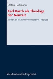 Cover von Karl Barth als Theologe der Neuzeit
