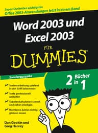 Cover von Word 2003 und Excel 2003 für Dummies