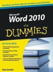 Cover von Word 2010 für Dummies