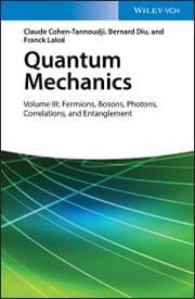 Cover von Quantum Mechanics, Volume 3