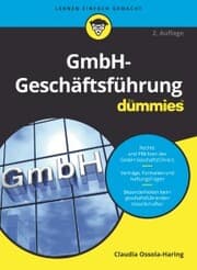 Cover von GmbH-Geschäftsführung für Dummies