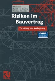 Cover von Risiken im Bauvertrag