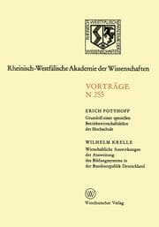 Cover von Natur-, Ingenieur- und Wirtschaftswissenschaften