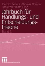 Cover von Jahrbuch für Handlungs- und Entscheidungstheorie 3