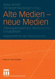 Cover von Alte Medien neue Medien