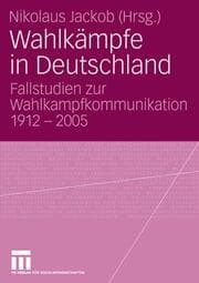 Cover von Wahlkämpfe in Deutschland