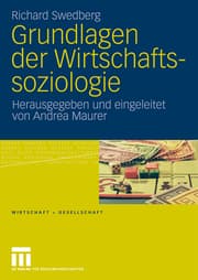 Cover von Grundlagen der Wirtschaftssoziologie