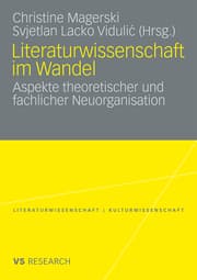 Cover von Literaturwissenschaft im Wandel