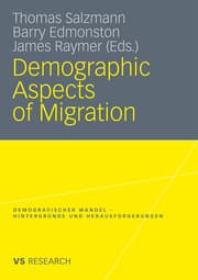 Cover von Demographic Aspects of Migration