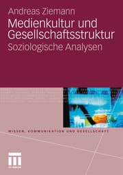 Cover von Medienkultur und Gesellschaftsstruktur