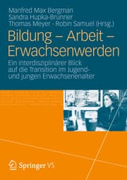 Cover von Bildung, Arbeit, Erwachsenwerden