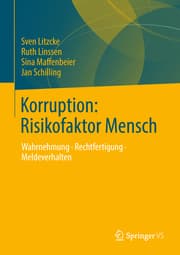 Cover von Korruption: Risikofaktor Mensch
