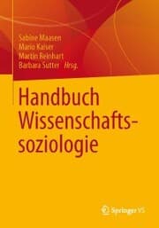 Cover von Handbuch Wissenschaftssoziologie