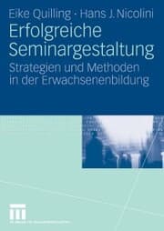 Cover von Erfolgreiche Seminargestaltung