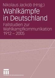 Cover von Wahlkämpfe in Deutschland