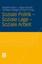Cover von Soziale Politik - Soziale Lage - Soziale Arbeit