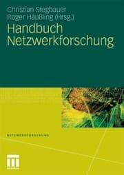 Cover von Handbuch Netzwerkforschung
