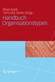 Cover von Handbuch Organisationstypen