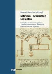 Cover von Erfinden - Erschaffen - Erdichten