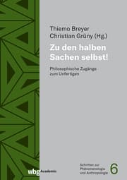 Cover von Zu den halben Sachen selbst!