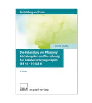 Cover von Die Behandlung von Pfändung/Abtretung/Auf- und Verrechnung bei Sozialversicherungsträgern (§§ 48 - 54 SGV I)